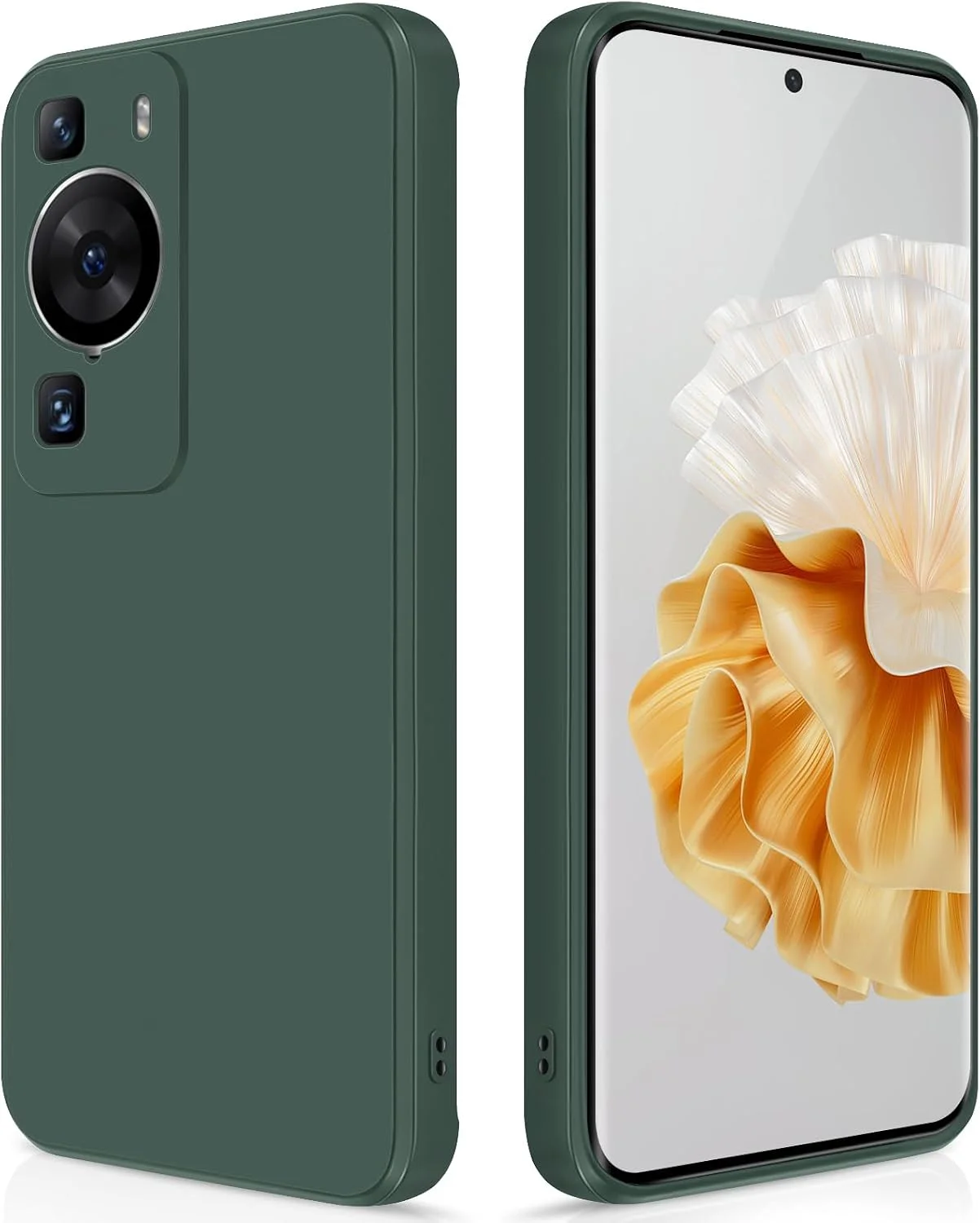 کاور سیلیکونی جیون مناسب هواوی P60 / P60 Pro رنگ سبز