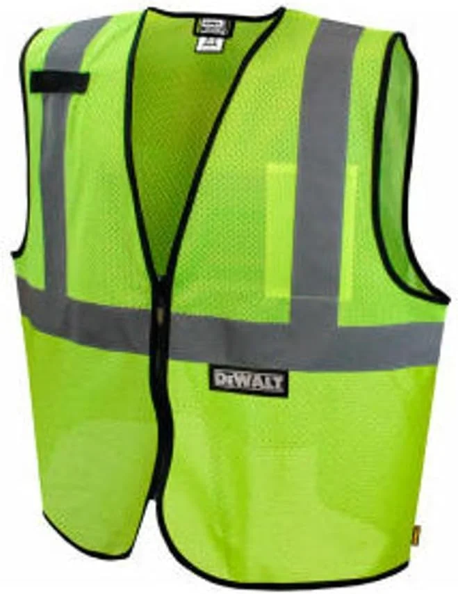 جلیقه ایمنی دیوالت مدل DSV220-M سایز متوسط رنگ سبز