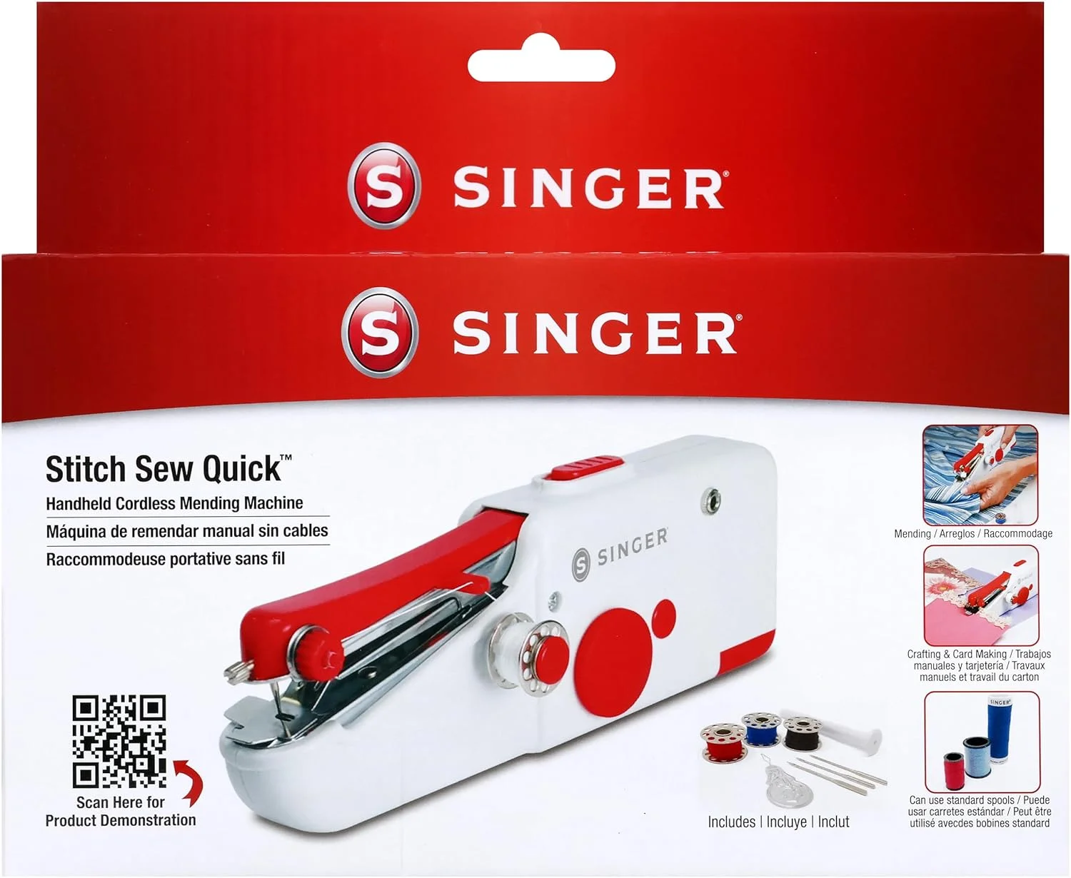 چرخ خیاطی دستی سینگر مدل Stitch Sew Quick 01663