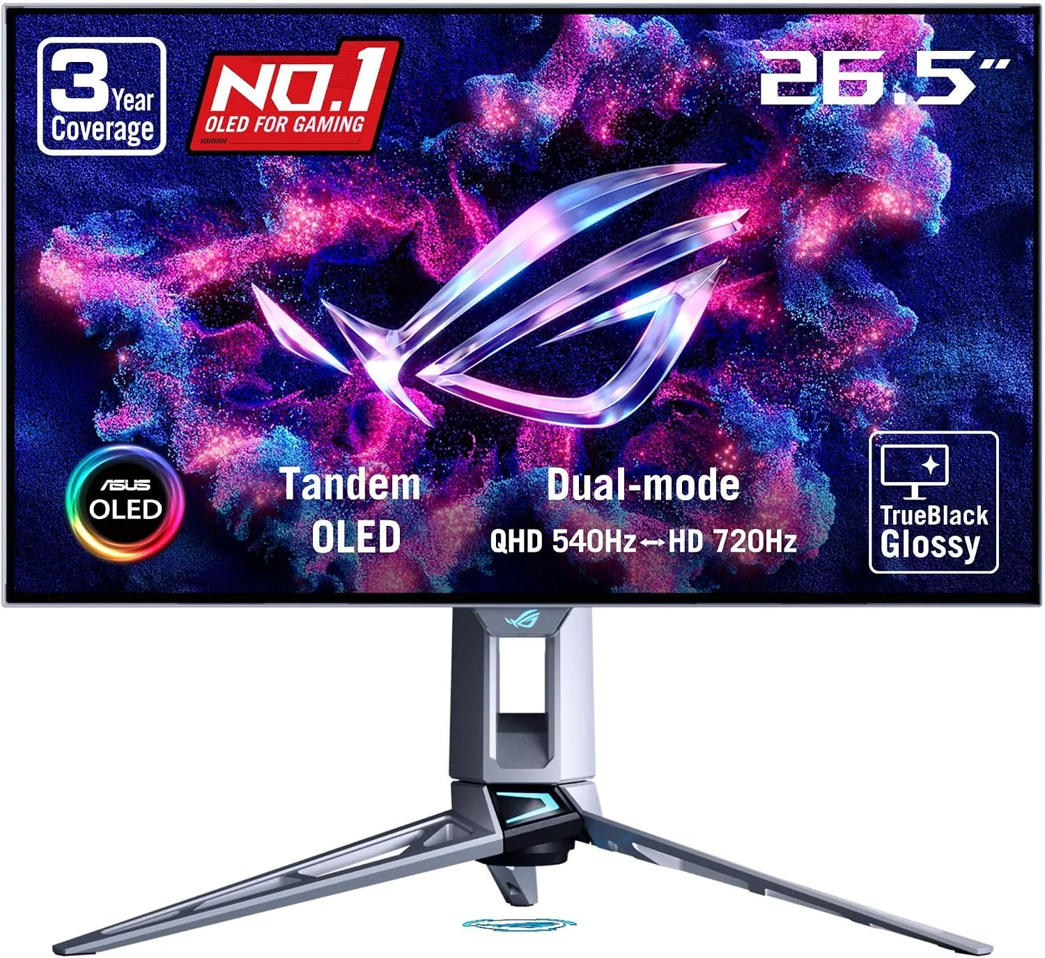 مانیتور گیمینگ ایسوس ROG مدل PG27AQWP-W سایز 27 اینچ