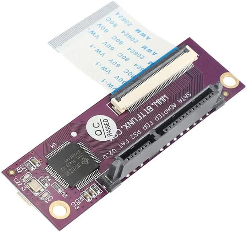 مبدل هارد ساتا به شبکه پلی استیشن 2 (SATA Upgrade Adapter) مبدل هارد ساتا به شبکه پلی استیشن 2 (SATA Upgrade Adapter)