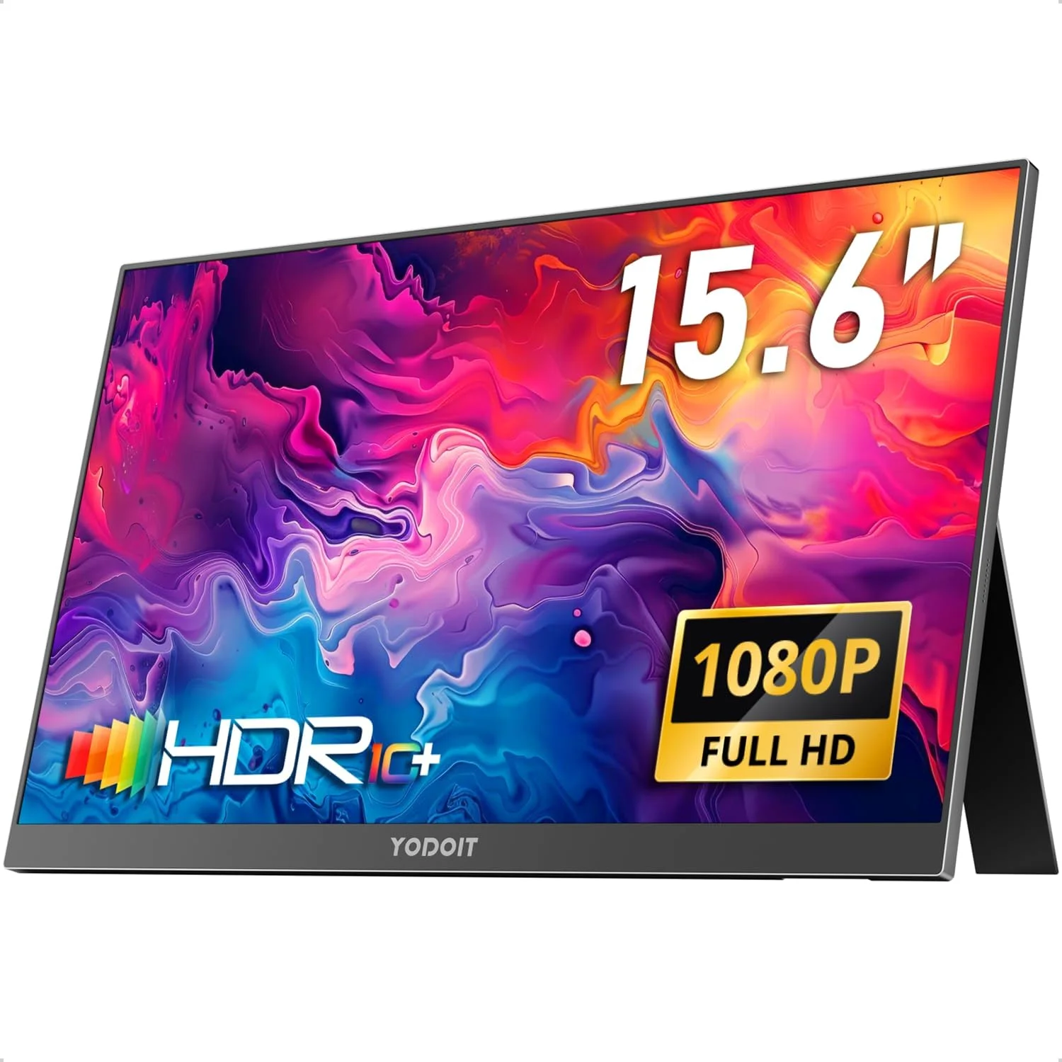 مانیتور قابل حمل یودویت مقاس 15.6 اینچ FHD IPS