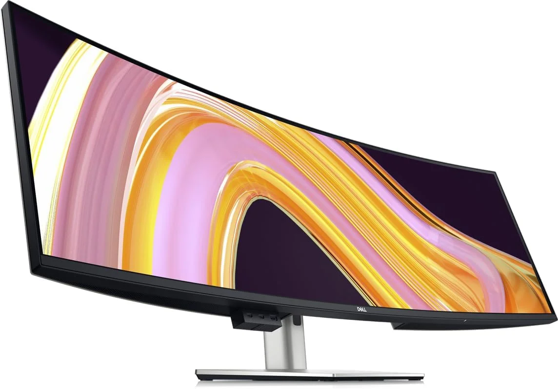 مانیتور خمیده دل اولتراشارپ مدل U4924DW سایز 49 اینچ مشکی
