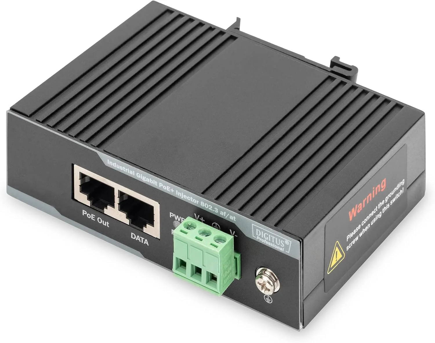 انژکتور صنعتی گیگابیت PoE+ دیگیتوس ۶۰ وات