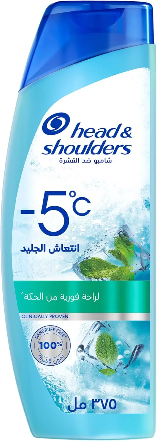 شامپو ضد شوره هد اند شولدرز مدل Ice Fresh حجم ۳۷۵ میلی لیتر