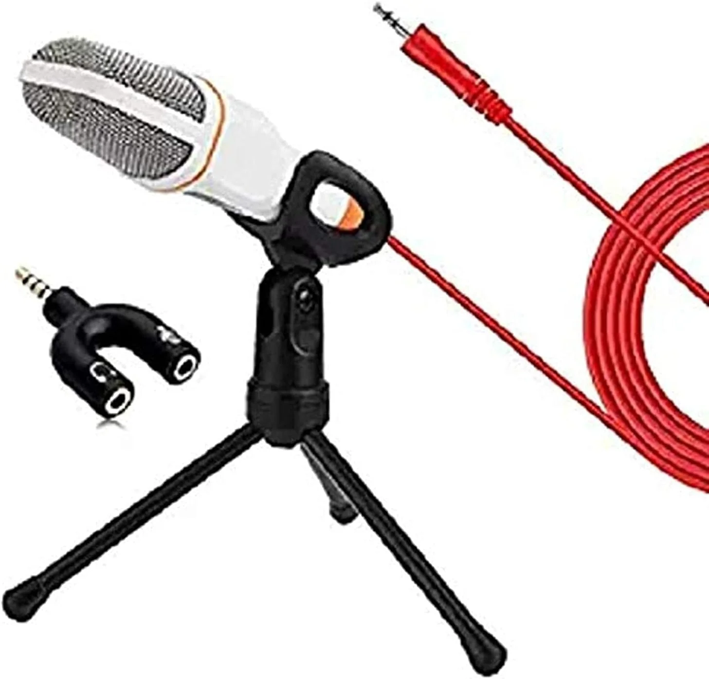 میکروفون رومیزی و استودیویی آرلر مدل F-666 با پایه و جک 3.5 میلیمتری میکروفون رومیزی و استودیویی آرلر مدل F-666 با پایه و جک 3.5 میلیمتری