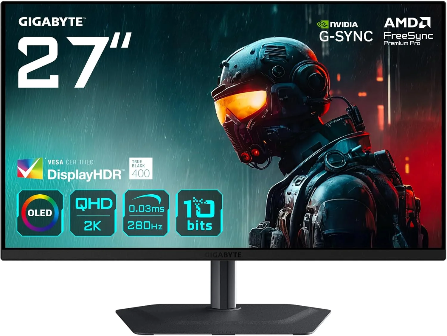 مانیتور گیمینگ گیگابایت 27 اینچ MO27Q2A اولد 280 هرتز QHD مانیتور گیمینگ گیگابایت 27 اینچ MO27Q2A اولد 280 هرتز QHD