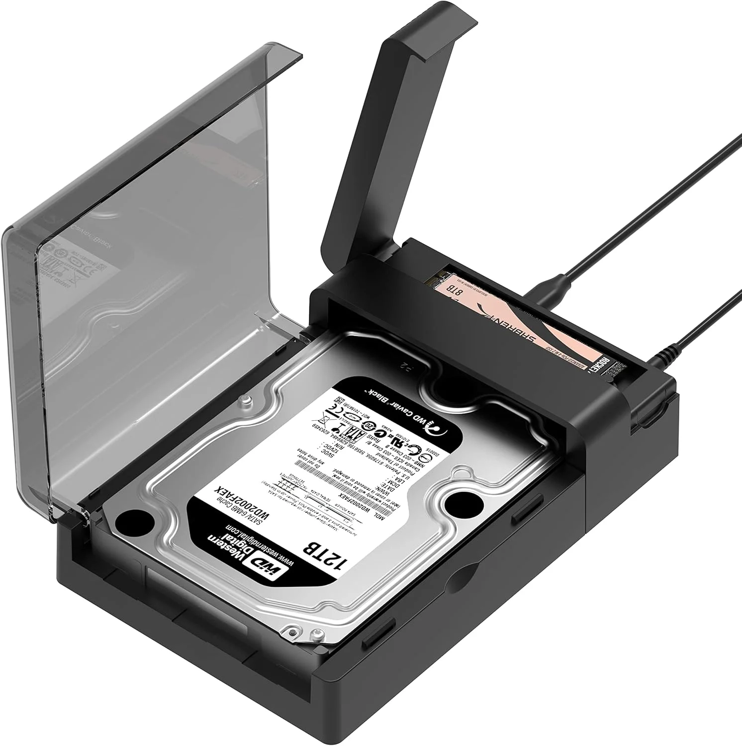 داکت هارد SSD و HDD سابرنت DS-UFNC با اتصال USB-C 10Gbps