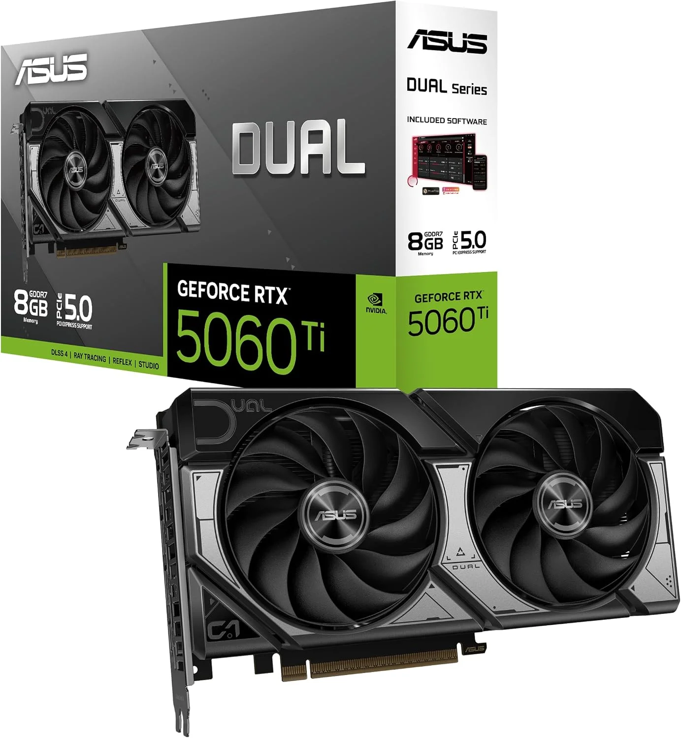 کارت گرافیک ایسوس GeForce RTX 5060 Ti 8GB GDDR7
