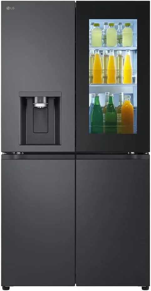 یخچال ساید بای ساید ال جی اینستاویو ۷۱۶ لیتری مشکی GR-X39FFCRB
