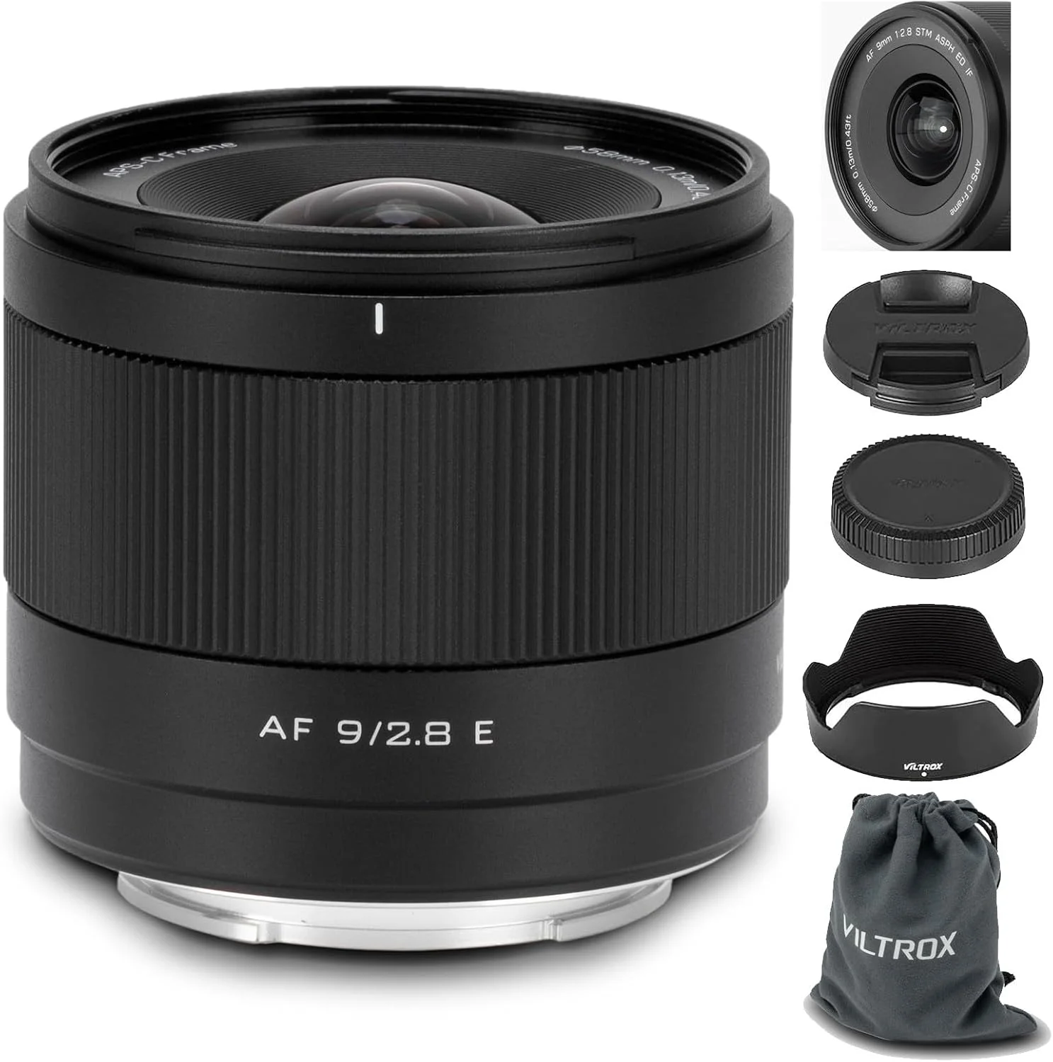 لنز ویلتراکس 9mm f/2.8 مانت E سونی APS-C