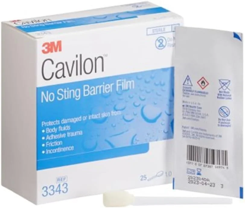 اسپری و پد محافظ پوست ۳ام مدل Cavilon بسته ۲۵ عددی SAS2349