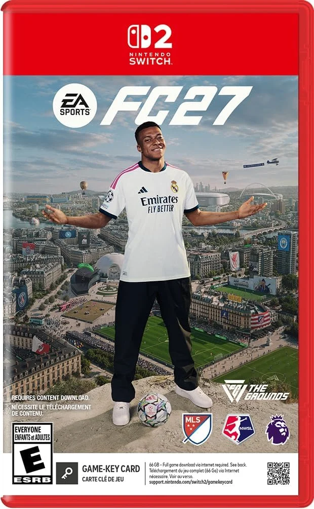 بازی EA Sports FC 27 استاندارد ادیشن نینتندو سوییچ 2 کارتریج بازی EA Sports FC 27 استاندارد ادیشن نینتندو سوییچ 2 کارتریج