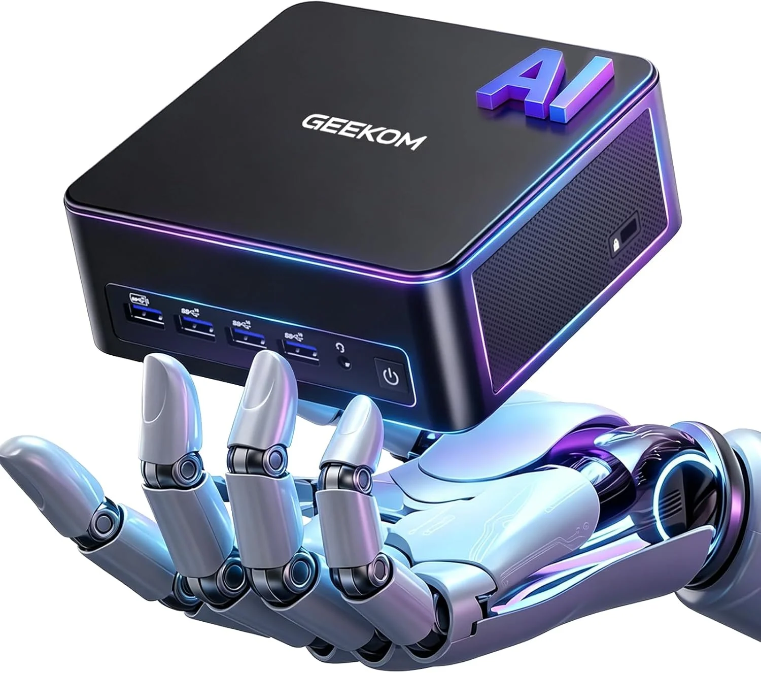 مینی پی سی گیکوم مدل AI Mini PC IT13 Max ظرفیت 500 گیگابایت مینی پی سی گیکوم مدل AI Mini PC IT13 Max ظرفیت 500 گیگابایت