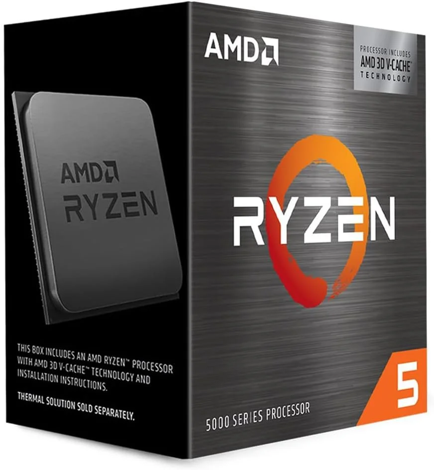 پردازنده مرکزی ای ام دی رایزن مدل Ryzen 5 5600X3D باکس