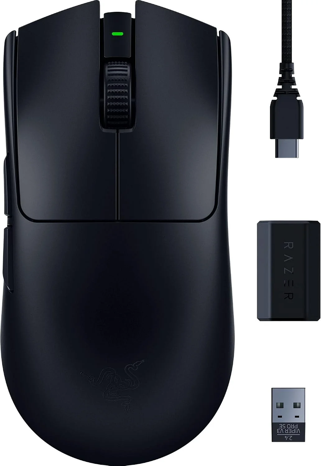 ماوس گیمینگ بیسیم ریزر مدل Viper V3 Pro SE مشکی ماوس گیمینگ بیسیم ریزر مدل Viper V3 Pro SE مشکی