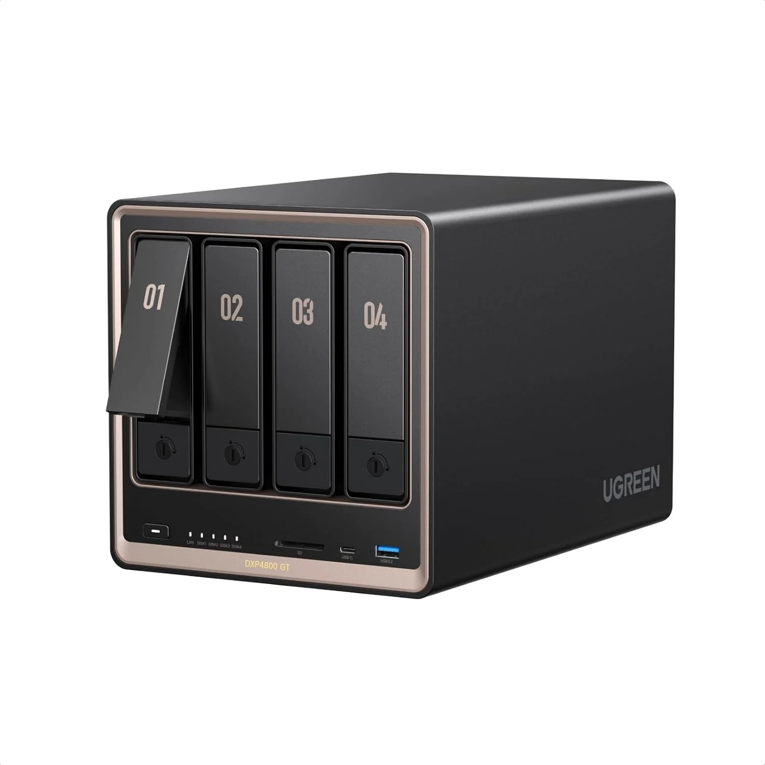 استوریج تحت شبکه یوگرین مدل DXP4800 GT چهار بای دیسکلس