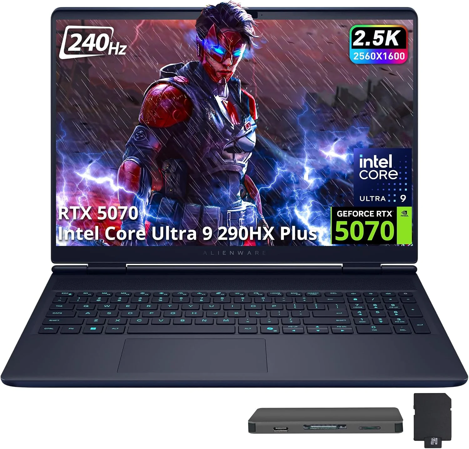 لپ‌تاپ دل مدل Alienware 16X Aurora ظرفیت 64 گیگابایت رم