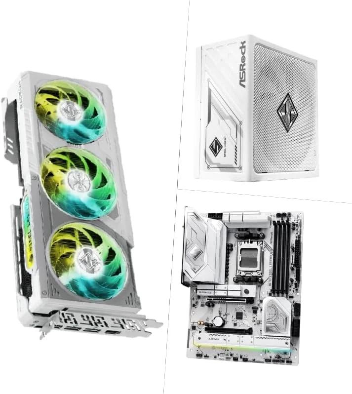 باندل قطعات کامپیوتر اسراک مدل Steel Legend