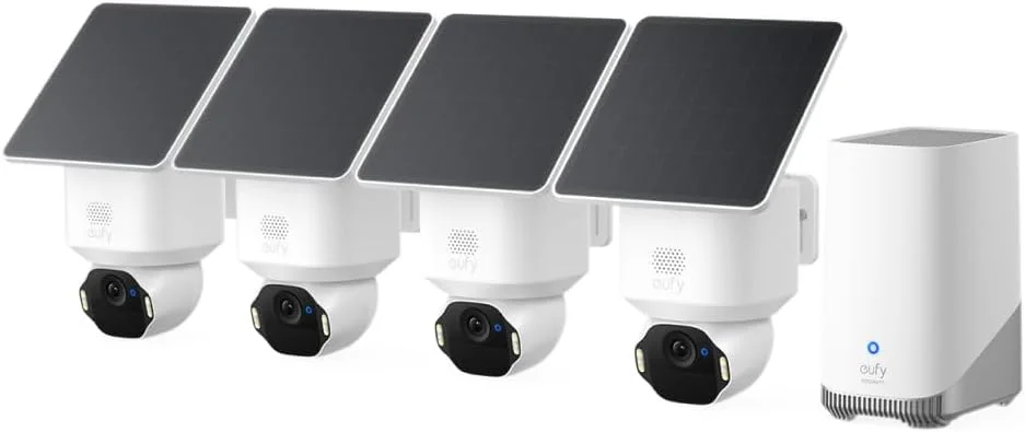 دوربین مداربسته آنکر مدل SoloCam E42 4-Cam Kit کیفیت 4K
