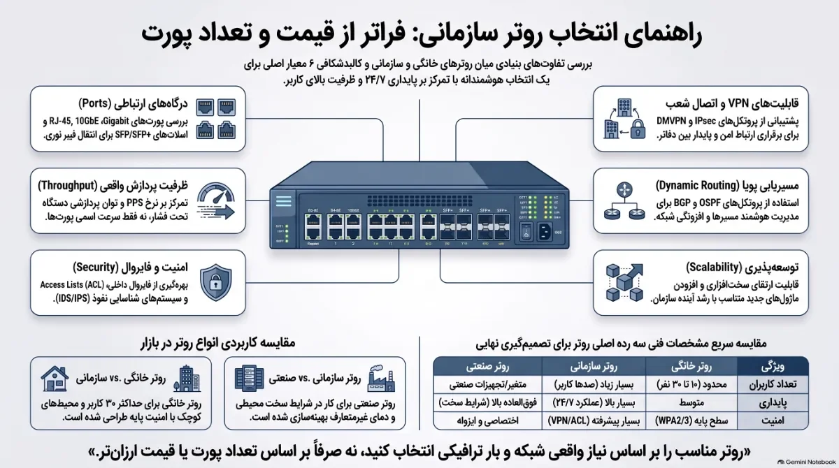 راهنمای_جامع_انتخاب_روتر_سازمانی