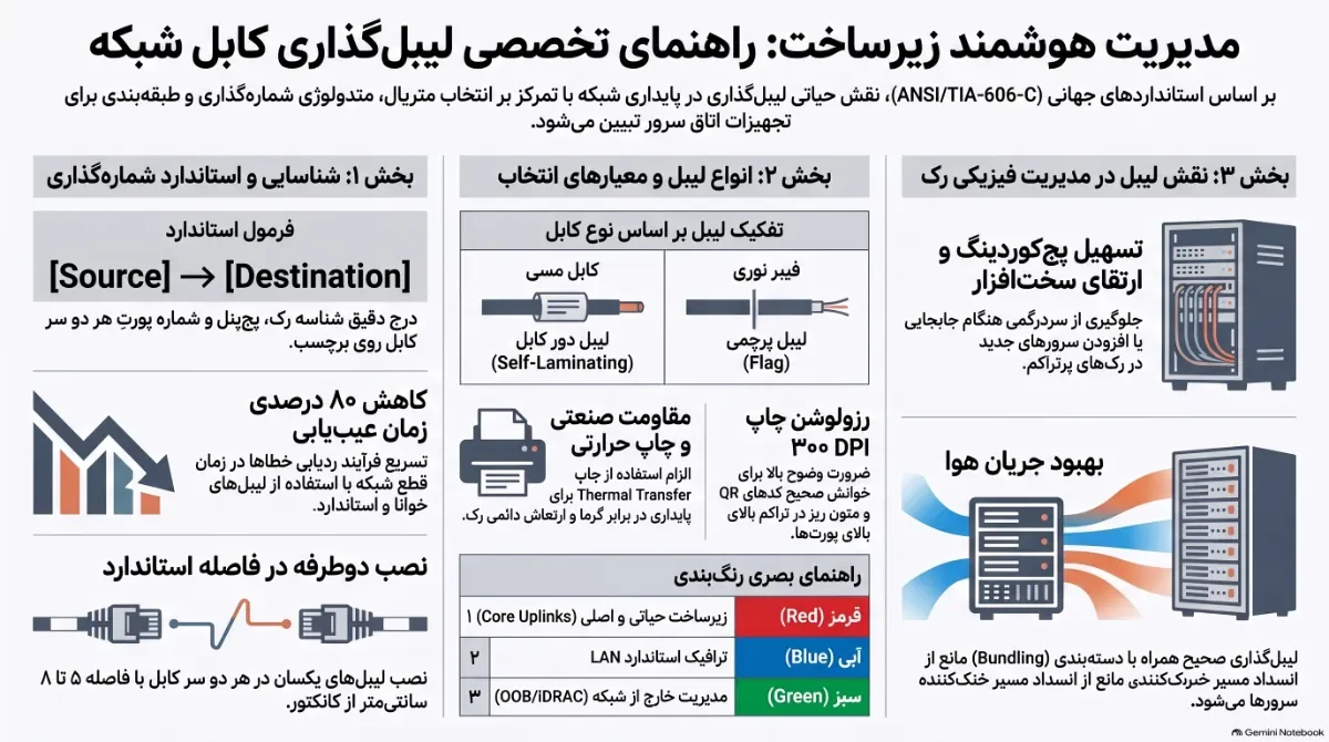 راهنمای-برچسب-کابل-شبکه