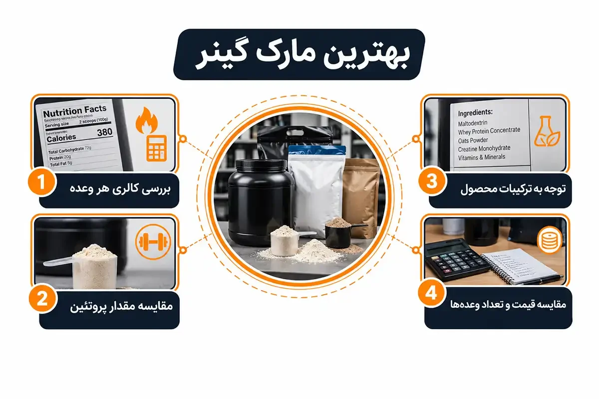 بهترین مارک گینر