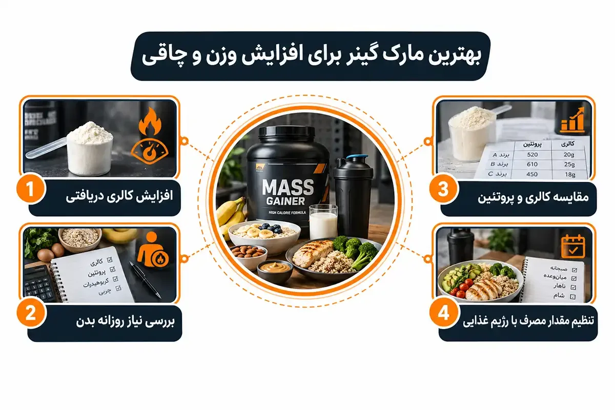 بهترین مارک گینر برای افزایش وزن
